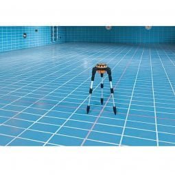 GeoSpider - Cruce laser pe podea cu linii lungi