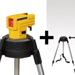 LAX 50 Nivela laser 2 linii in cruce - cu trepied - coloana