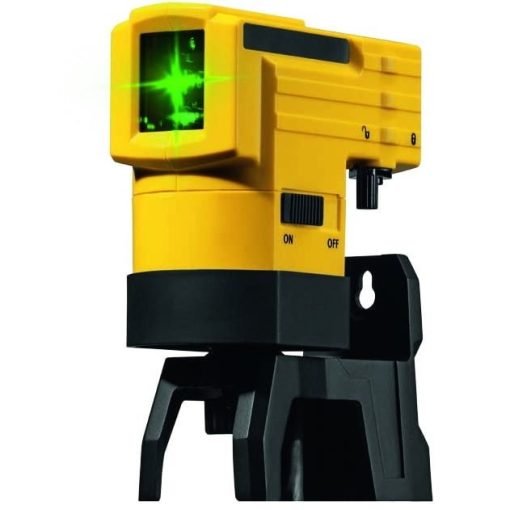 LAX 50 G - nivela laser linii cruce verde, cu suport prindere