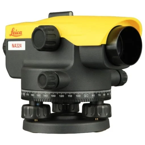 Set Leica NA 324 - nivela optica - cu trepied si stadie 5m
