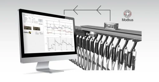 TECH 1000 DP clinometru digital - transmisie date - industrie