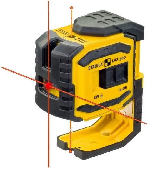 LAX 300 Nivela laser 2 linii incrucisate si 2 puncte fir cu plumb