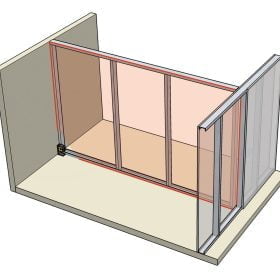 LAX 300 Nivela laser 2 linii incrucisate si 2 puncte fir cu plumb