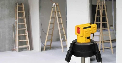 LAX 50 Nivela laser 2 linii in cruce - cu trepied - coloana