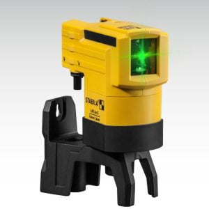 LAX 50 G - nivela laser linii cruce verde, cu suport prindere