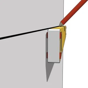 80M de 100 cm Nivela pentru instalatori