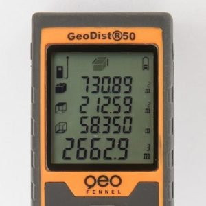 GeoDist® 50 Telemetru cu laser - masoara distanta pana la 50 m