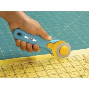 Cutit lama rotunda Tip RTY2/C AQUA de 45 mm - albastru