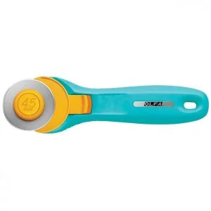 Cutit lama rotunda Tip RTY2/C AQUA de 45 mm - albastru