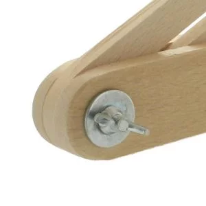 Echere reglabile din lemn de fag - 60 cm