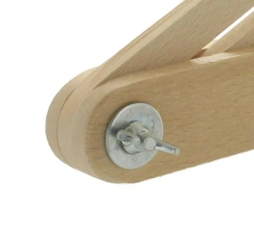 Echere reglabile din lemn de fag - 60 cm