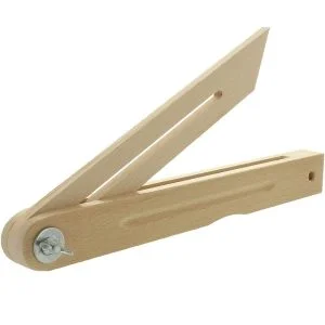 Echere reglabile din lemn de fag - 60 cm
