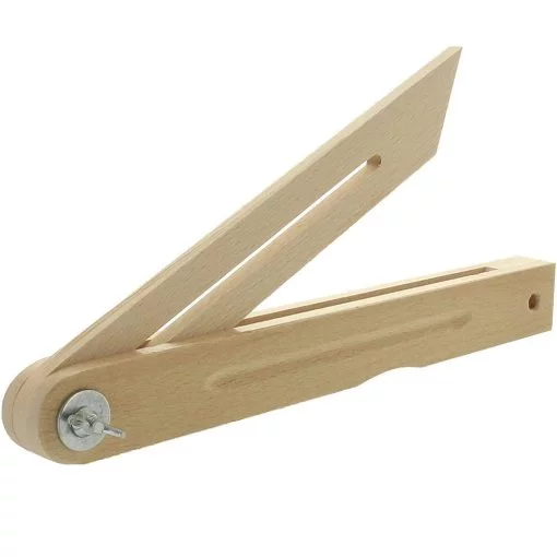 Echere reglabile din lemn de fag - 60 cm