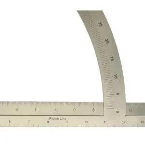 Aparat de marcat/trasat Alpha Classic 430 x 795 x 5 mm cu scală inchi