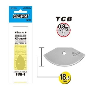 Lama semirotunda TCB-1