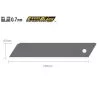 Lame de 25 mm tip HBB-20 - set 20 bucati