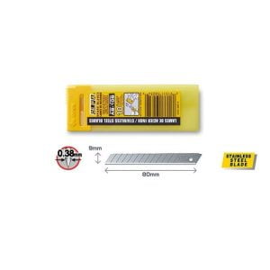 Lame inox 9 mm AB-10S - set 10 bucati