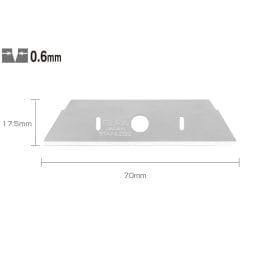 OLFA - lame cutite siguranta SKB-2S-R - inox