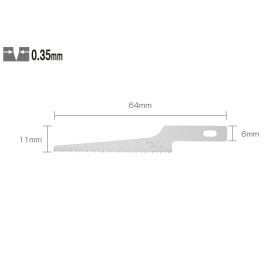 Lame tip KB4-NS/3 - set 3 bucati