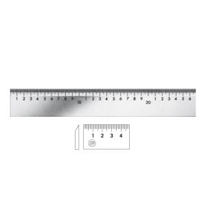 Rigla metalica gradata profil trapez - 1000 mm - Ultra
