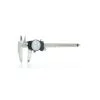 Șubler din oțel inoxidabil cu ceas comparator 200 mm/0,02 mm