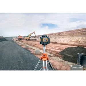 FL 155H-G nivela laser rotativa orizontala cu afisaj, cu receptor FR 45