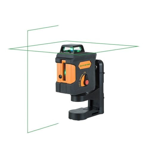 GEO1X-360 Green - Nivela laser linie 360 grade si cruce laser verde, cu suport