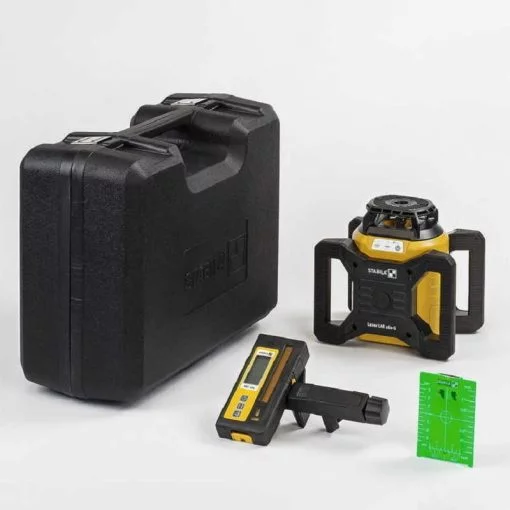 LAR 160G orizontal, vertical, nivela laser VERDE rotativ, cu receptor REC 160 RG