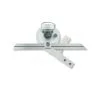 Universal bevel protactor in box Stainless steel, fine adjustment 150mm