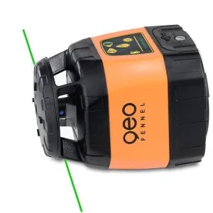 FLG 245HV+ Nivela laser VERDE rotativa orizontala si verticala - pana la 1000 m diametru, cu receptor FR 45