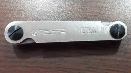Set lere filet metric 0.4 -6.0mm MADE IN ROMANIA
