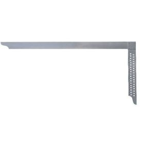 Echer dulgherie ZP 600 mm, cu perforații, sudat în puncte, din oțel inoxidabil