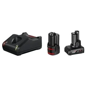 1 x GBA 12V 2.0Ah + 1 x GBA 12V 4.0Ah + GAL 12V-40 Professional Acumulator de 12 V compact şi cu timp de funcţionare îndelungat, cu încărcător rapid