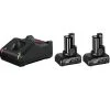 GBA 12V 2× 6.0 Ah + GAL 12V-40 PRO-MIX