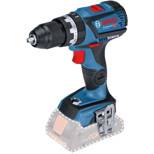 Bosch GSB 18V-60 C (solo) Masina de gaurit cu percutie brushless, Li-Ion, 60Nm, fara acumulator in set