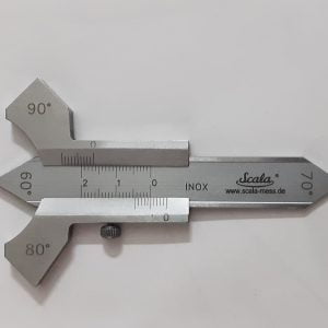 Calibru mecanic pentru sudura 0-20/0.1mm (60°/70°/80°/90°) Scala