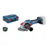 Polizor unghiular cu acumulator BITURBO cu X-LOCK GWX 18V-15 SC Professional