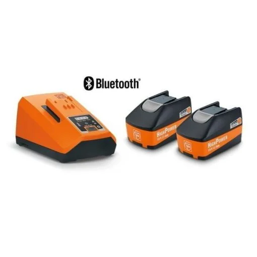 Set pachet "Starter High Power", 2 buc. acumulatori 18V / 5,2 Ah şi încărcător ALG80BC