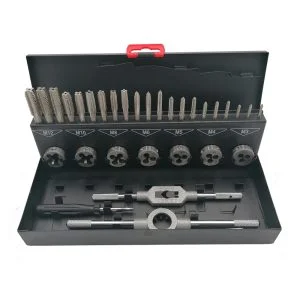 SET TAROZI DIN 352 HSS SI FILIERE HSS M3-M12 - 32 PIESE
