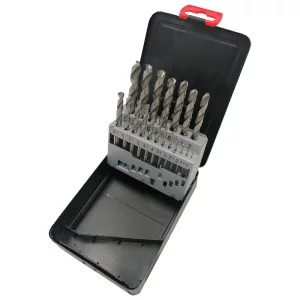 SET BURGHIE DIN 338 HSS RECTIFICAT Ø1 - Ø10 mm - 19 PIESE
