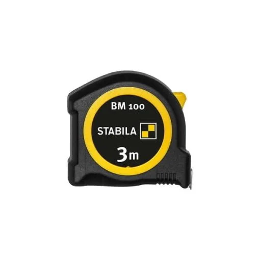 BM 100 de 3 m - ruleta de buzunar compacta și rezistenta