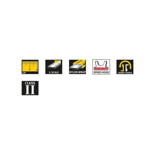 LBM 1000 STEEL de 30 m, ruleta deschisă pe cadru, banda de oțel, scară metrică. Flexibil de utilizat datorită cârligului universal