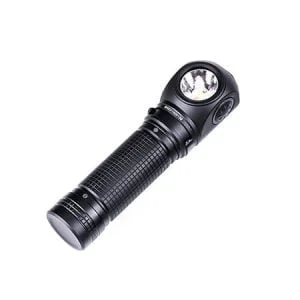 Lanterna P10 cu unghi drept cu 3 surse de lumină - 1400 lumeni, 200 m
