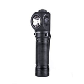 Lanterna P10 cu unghi drept cu 3 surse de lumină - 1400 lumeni, 200 m
