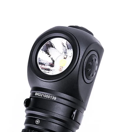 Lanterna P10 cu unghi drept cu 3 surse de lumină - 1400 lumeni, 200 m
