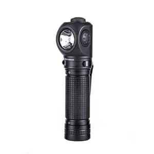 Lanterna P10 cu unghi drept cu 3 surse de lumină - 1400 lumeni, 200 m