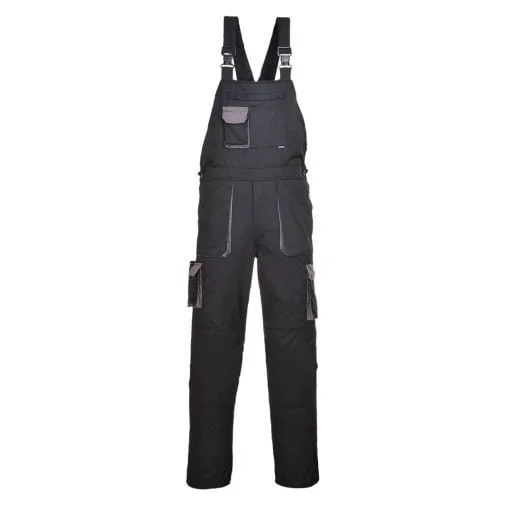 PANTALONI DE LUCRU CU PIEPTAR NEGRI