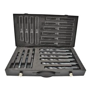 Trusa Burghie Coada Conica DIN 345–STAS 575–HSS Laminat-10 piese