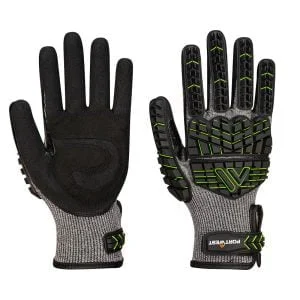 Manusi A755 – Negru/Verde, marime XXL
