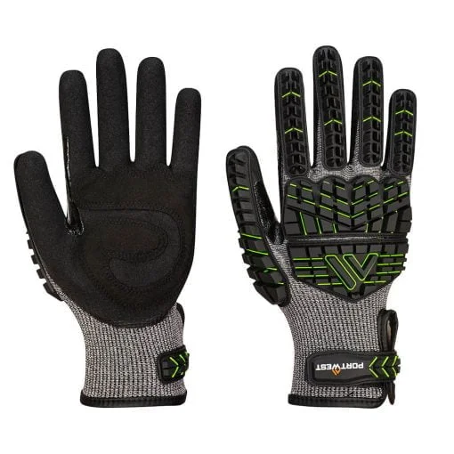 Manusi A755 – Negru/Verde, marime L